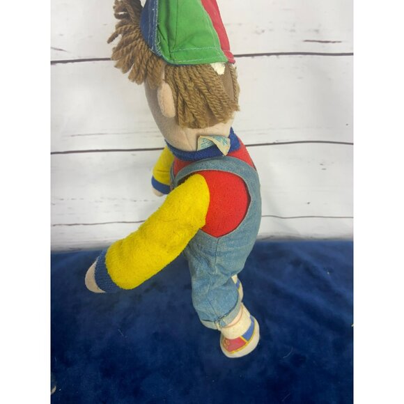 Eden Toys OSHKOSH B' Gosh Baby Buddy Plush Doll 14" Light Denim‎ Overalls & Hat - Picture 4 of 5